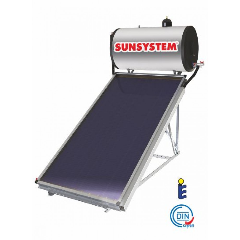  200 litrų slėginis saulės šildytuvas TSS 200 Sunsystem